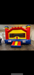 15x15 Red & Blue Bounce house $200